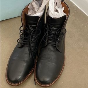 Shoe the Bear black leather dress boots size 10